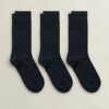 3-Pack Mercerized Cotton Socks