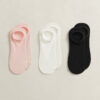 3-Pack Ribbed Low-Cut Socks