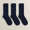 3-Pack Soft Cotton Socks