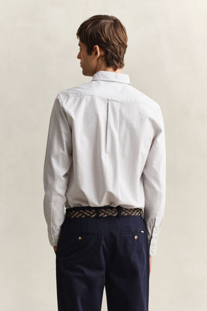 Banker Stripe Classic Oxford Shirt
