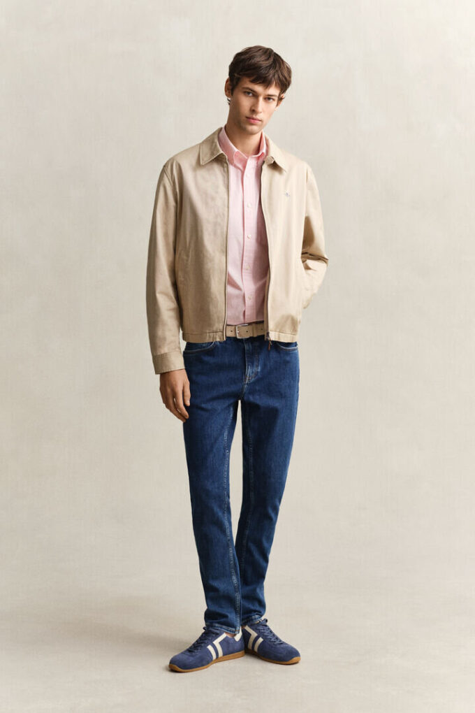 Banker Stripe Classic Poplin Shirt