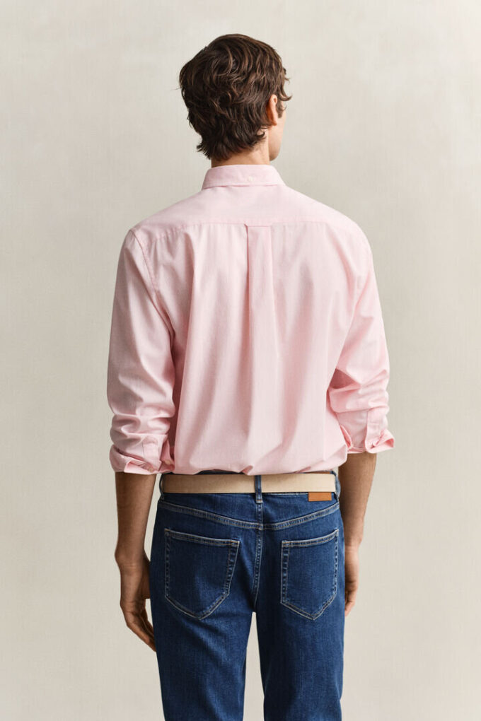 Banker Stripe Classic Poplin Shirt