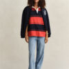 Barstriped Short Sleeve Heavy Rugger