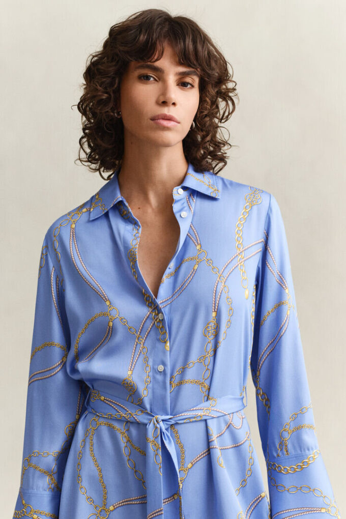Belted Shirt Dress