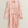 Belted Shirt Dress