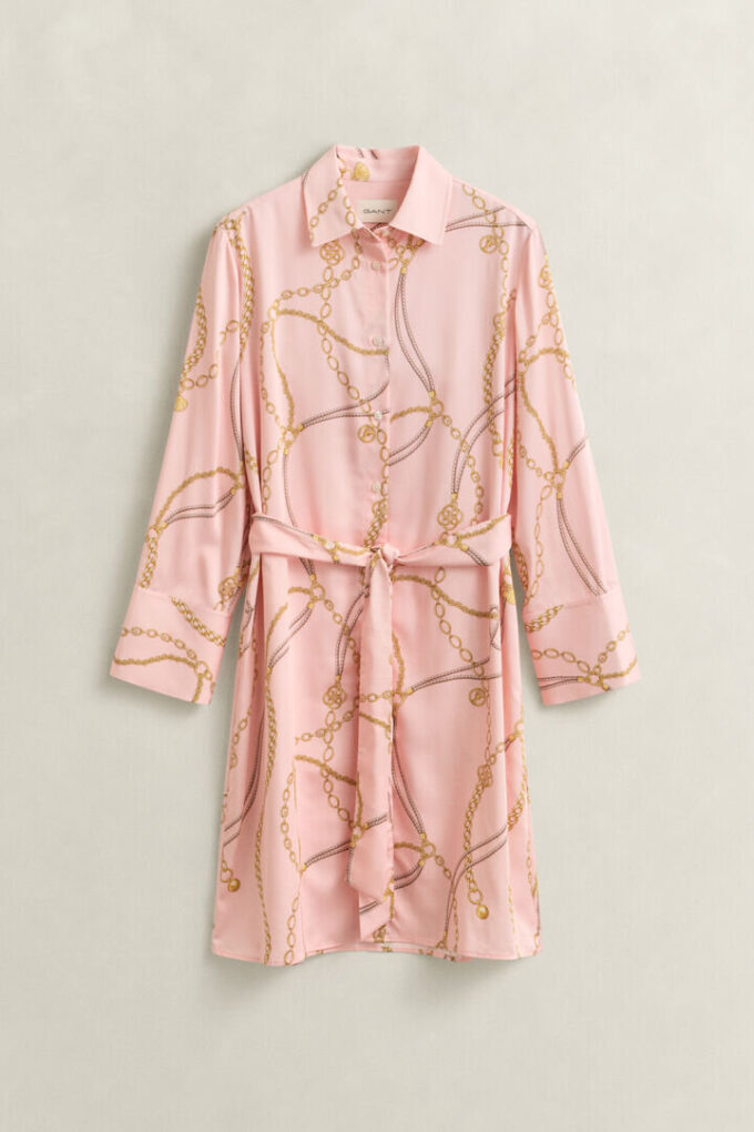 Belted Shirt Dress