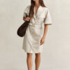 Belted Utility Dress