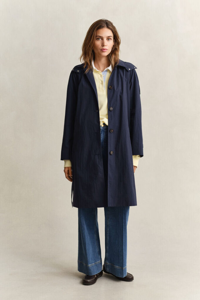 Belted Wind Coat