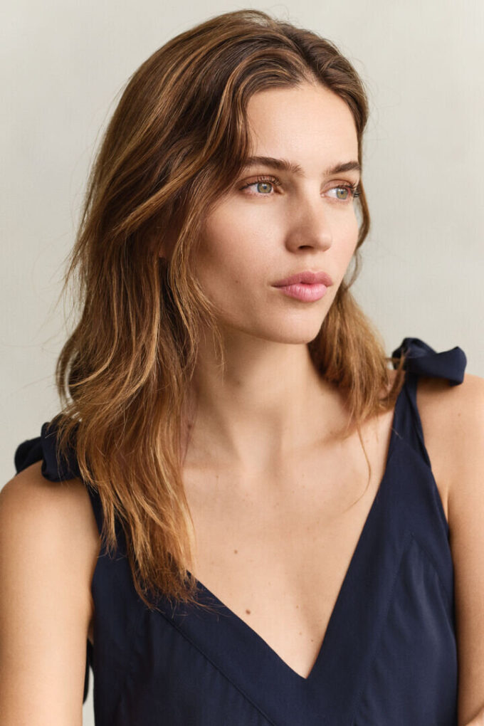 Bias Cut Slip Dress