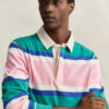 Block Striped Rugger