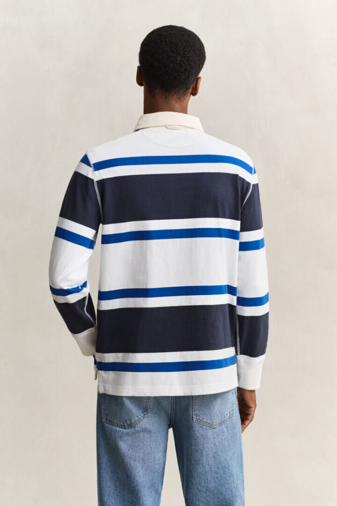Block Striped Rugger