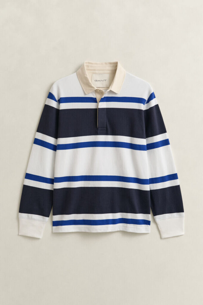 Block Striped Rugger