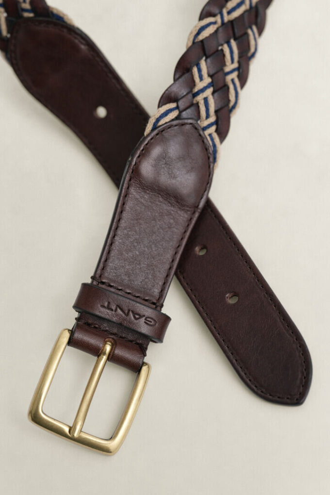 Braided Multicolored Belt