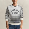 Breton Striped Graphic Sweater
