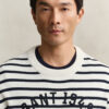 Breton Striped Graphic Sweater