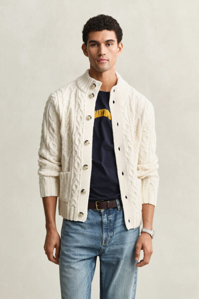 Cable Knit Cardigan