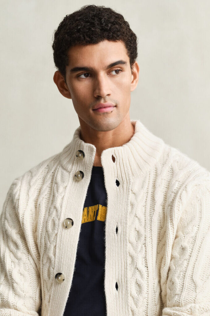 Cable Knit Cardigan