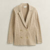 Cable Knit Club Blazer