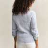 Cable Knit Crew Neck Sweater