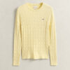 Cable Knit Crew Neck Sweater