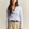 Cable Knit Half-Zip Sweater