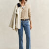 Cable Knit Half-Zip Sweater