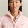 Cable Knit Half-Zip Sweater