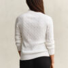 Cable Knit Half-Zip Sweater