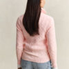 Cable Knit Half-Zip Sweater