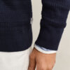 Cable Knit Shawl Collar Cardigan