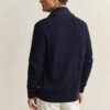 Cable Knit Shawl Collar Cardigan