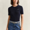 Cable Knit Short Sleeve Sweater