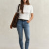 Cable Knit Short Sleeve Sweater