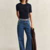 Cable Knit Short Sleeve Sweater