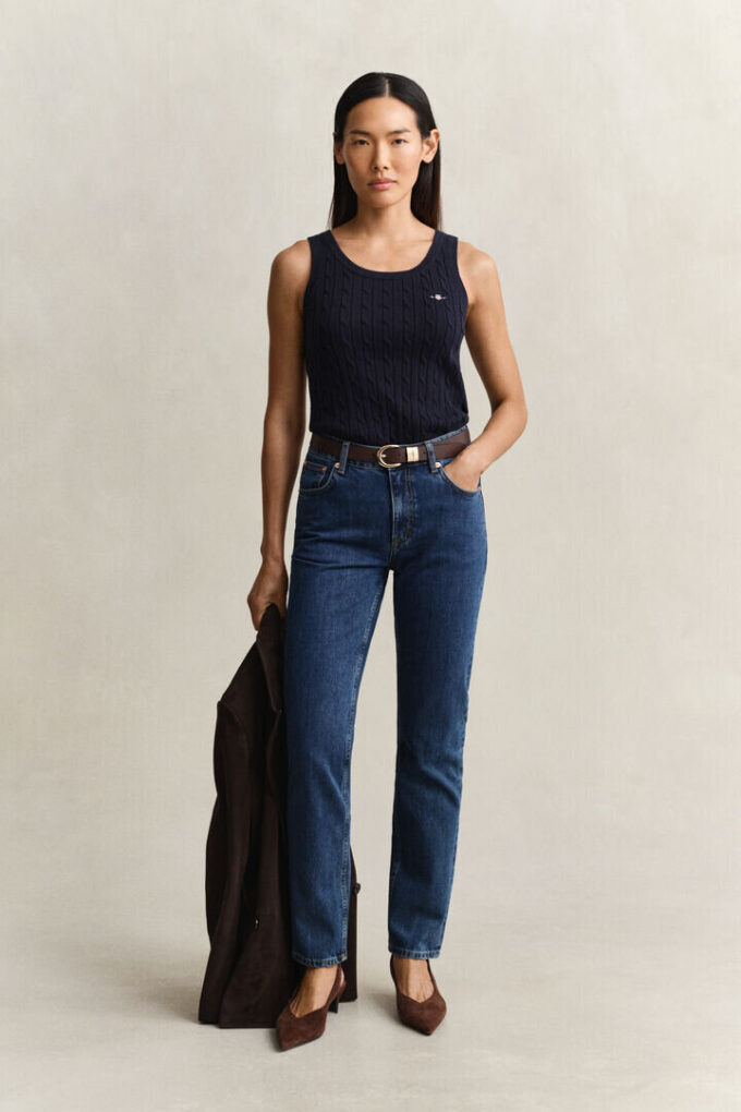 Cable Knit Tank Top