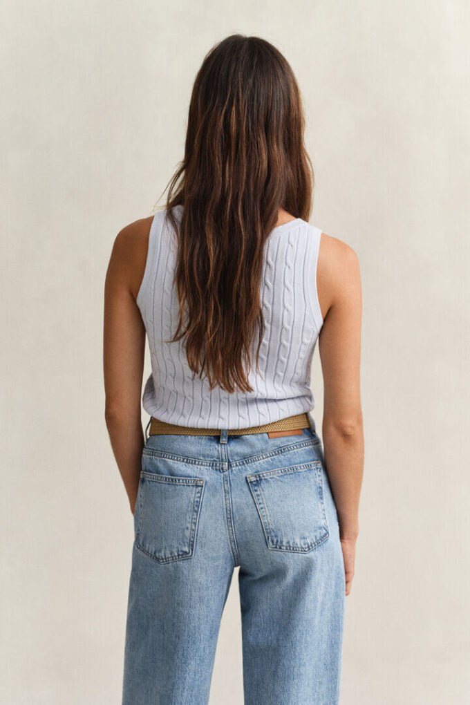 Cable Knit Tank Top