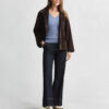 Cable Knit V-Neck Sweater