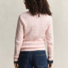 Cable Knit V-Neck Sweater