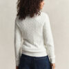 Cable Knit V-Neck Sweater