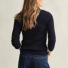 Cable Knit V-Neck Sweater