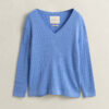 Cable Knit V-Neck Sweater