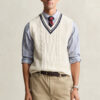 Cable Knit Vest