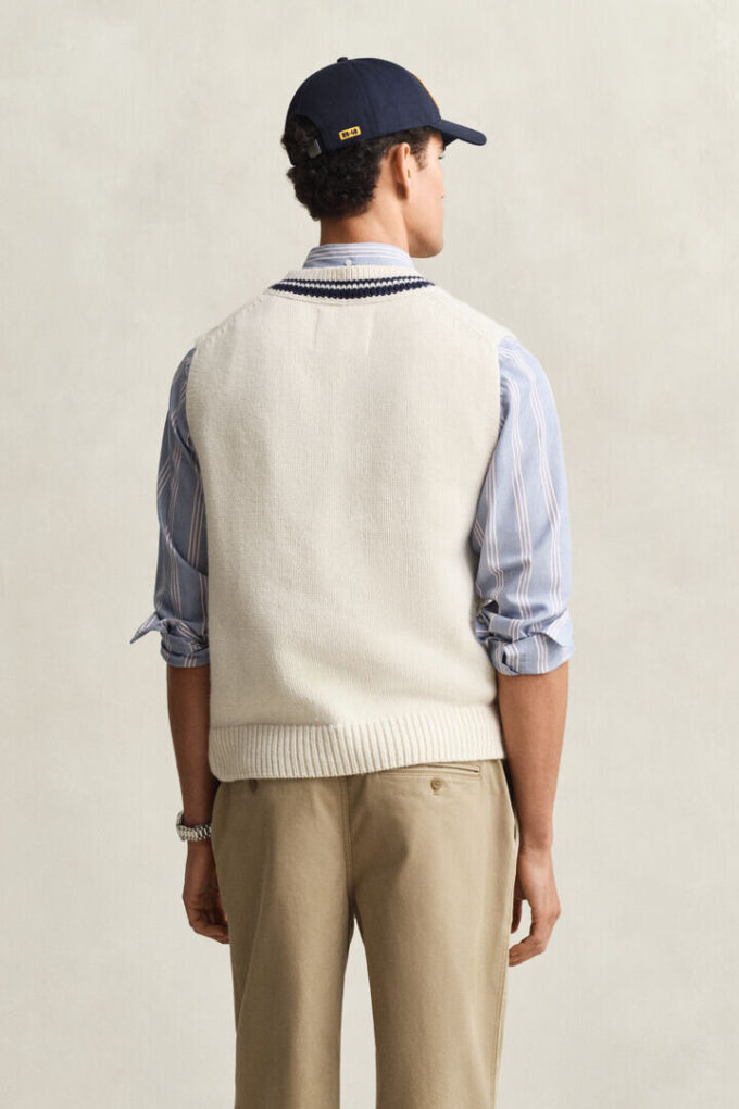 Cable Knit Vest