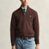 Casual Cotton Half-Zip Sweater