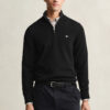 Casual Cotton Half-Zip Sweater