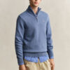Casual Cotton Half-Zip Sweater