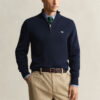 Casual Cotton Half-Zip Sweater
