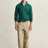 Casual Cotton Half-Zip Sweater