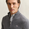 Casual Cotton Half-Zip Sweater