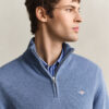 Casual Cotton Half-Zip Sweater